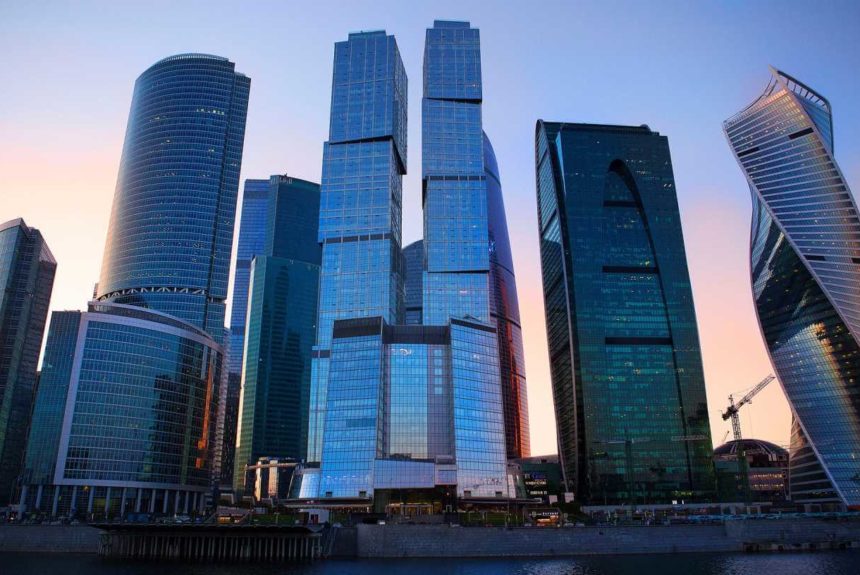 Строительство 68-этажной башни Neva Towers завершено в «Москва-Сити»
