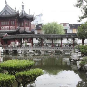 Традиционный китайский парк в бизнес-центре «Парк Хуамин» откроют в 2023 году
