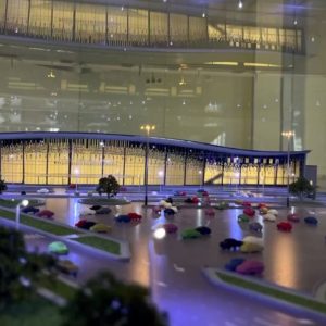 Аэропорт «Рощино» представил макет будущего аэровокзала