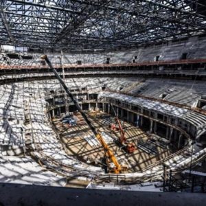 Комплекс «СКА Арена» в Петербурге готов на 75%
