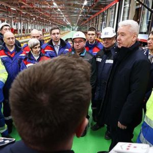 Собянин открыл в Москве электродепо «Нижегородское» для обслуживания поездов БКЛ