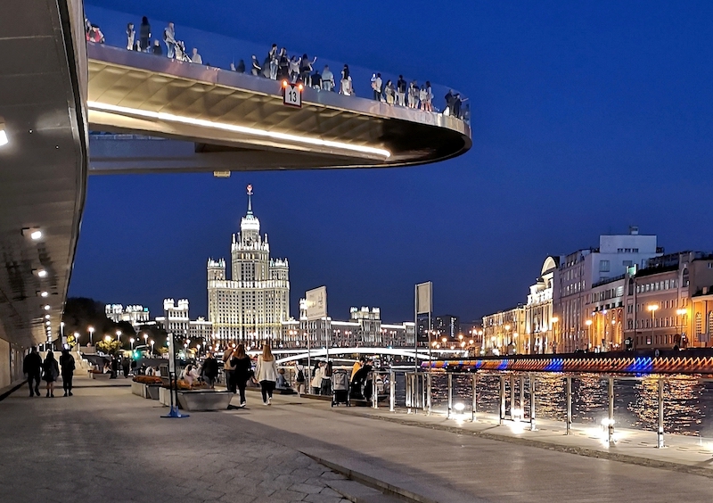 Парящий и Патриарший мосты вошли в топ департамента ЖКХ Москвы мостов с самыми живописными видами