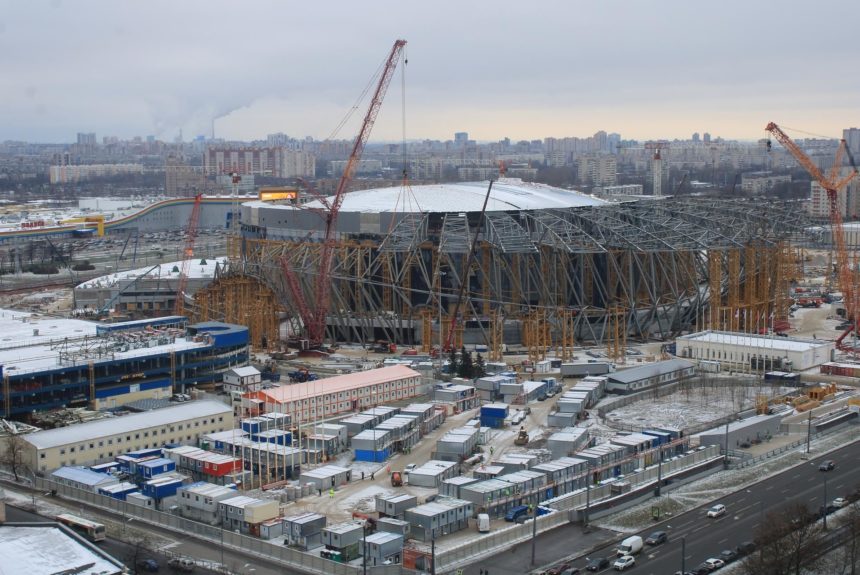 Госстройнадзор Петербурга продлил разрешение на строительство «СКА Арены» до 2024 года