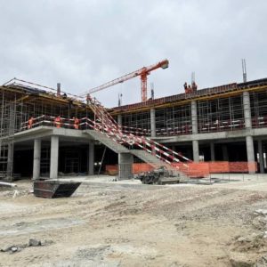 В ходе реконструкции аэропорта «Рощино» завершено устройство фундаментов