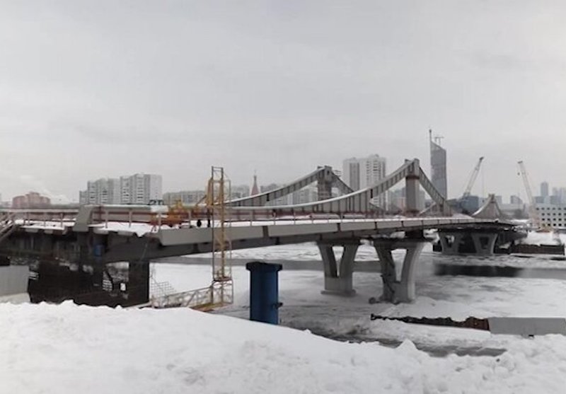 Новый мост через Москву-реку улучшит транспортную и пешеходную доступность станций БКЛ «Терехово» и «Мнёвники»